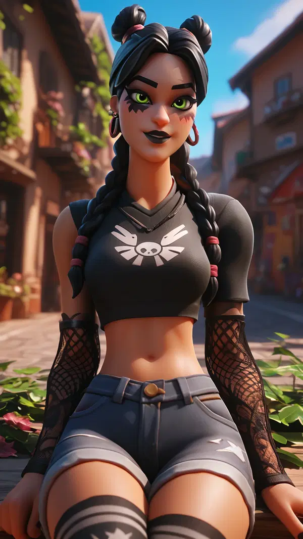 rule 34 lexa fortnite - The Friction That Stayed After Midnight - AI generated portrait image in 1080x1920 resolution by @anon