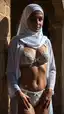 hijab muslim porn - The Heat That Asked for Nothing Back - AI generated portrait image in 1080x1920 resolution by @anon