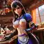 tifa lockhart ero - A Gravity That Stayed Where It Should Not - AI generated square image in 1080x1080 resolution by @anon