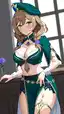 genshin impact sex art - The Fever That Moved Like a Secret - AI generated portrait image in 1080x1920 resolution by @anon