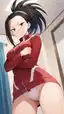 my hero academia mt lady xxx - The Need That Moved Like a Secret - AI generated portrait image in 1080x1920 resolution by @anon