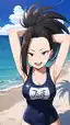 my hero academia sex game - The Echo That Breathed Under the Surface - AI generated portrait image in 1080x1920 resolution by Anonymous Creator