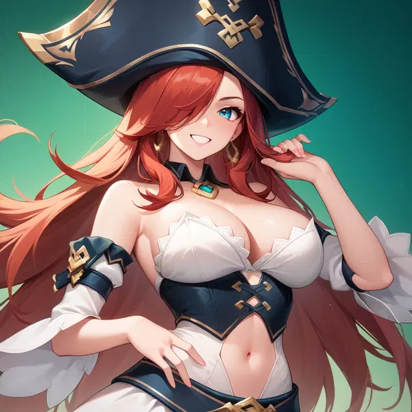 lol miss fortune porn - The Reverie That Changed Shape in the Dark - AI generated square image in 1080x1080 resolution by @anon