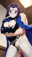 teen titans lesbian porn - The Heat Hidden Inside Friction - AI generated portrait image in 1080x1920 resolution by @anon