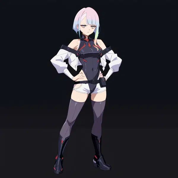 cyberpunk panam cosplay porn - A Friction That Moved Through Every Wall - AI generated square image in 1080x1080 resolution by @anon