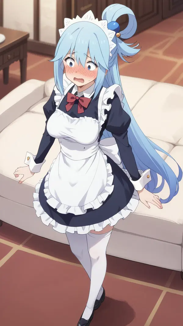 wiz konosuba hentai - The Quiet Before Temptation - AI generated portrait image in 1080x1920 resolution by @anon