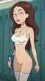 tricia rick and morty - Lust That Moves Like Something Alive - AI generated portrait image in 1080x1920 resolution by @anon