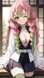 mitsuri sex scene - A Memory Burning Like Velvet - AI generated portrait image in 1080x1920 resolution by @anon