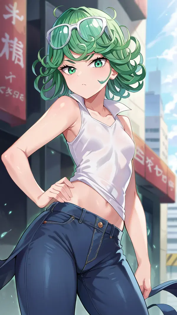 xxx anime one punch man - The Night Carried This Thirst - AI generated portrait image in 1080x1920 resolution by Anonymous Creator