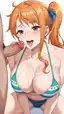one piece nami cosplay costume - The Shadow That Came Without Mercy - AI generated portrait image in 1080x1920 resolution by @anon