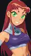sex starfire - A Midnight Built From Need - AI generated portrait image in 1080x1920 resolution by @anon