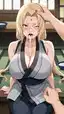 tsunade hot body - A Spark That Refused the Morning - AI generated portrait image in 1080x1920 resolution by @anon