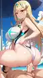 amiibo mythra - Pleasure That Moves Like Water - AI generated portrait image in 1080x1920 resolution by Anonymous Creator