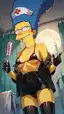 porn los simpsons - Secrets We Should Not Share - AI generated portrait image in 1080x1920 resolution by @anon