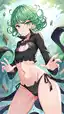 cosplay sex tatsumaki - A Night That Pulled the Night Apart - AI generated portrait image in 1080x1920 resolution by @anon
