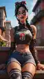 fortnite vr porn - A Promise That Stayed Beneath My Skin - AI generated portrait image in 1080x1920 resolution by @anon