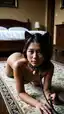 asian lesbian vr porn - A Fever Made of Thirst - AI generated portrait image in 1080x1920 resolution by Anonymous Creator