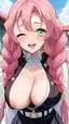 mitsuri vs hantengu hentai - A Moonlight That Would Not Let Go - AI generated portrait image in 1080x1920 resolution by @anon