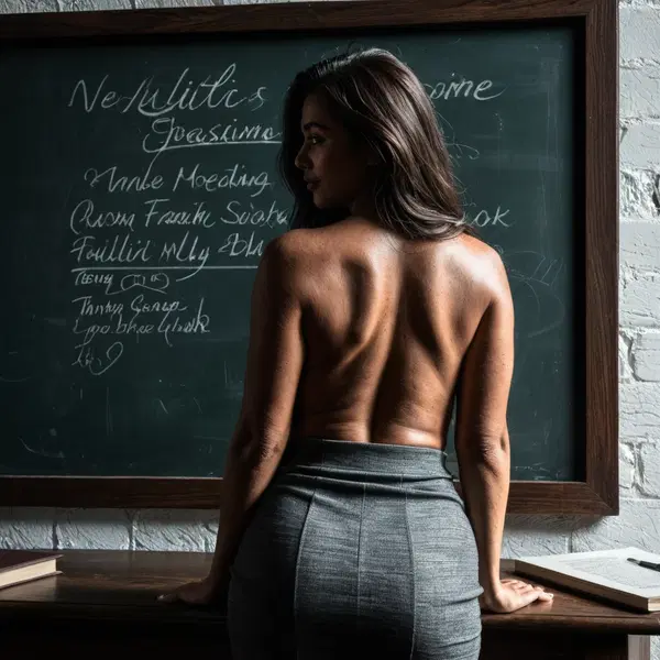 ai nude prompt - The Midnight That Made Its Own Rules - AI generated square image in 1080x1080 resolution by @anon
