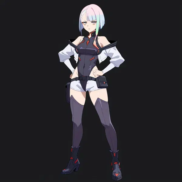 lucy cyberpunk cosplay porn - The Ache That Left No Easy Exit - AI generated square image in 1080x1080 resolution by Anonymous Creator