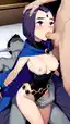 raven celine nude - The Longing That Refused the Morning - AI generated portrait image in 1080x1920 resolution by @anon