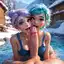 spicy character ai chats - A Thirst That Made the Night Lean Closer - AI generated square image in 1080x1080 resolution by Anonymous Creator