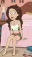 rick and morty porn video - A Devotion That Pulled the Night Apart - AI generated portrait image in 1080x1920 resolution by @anon