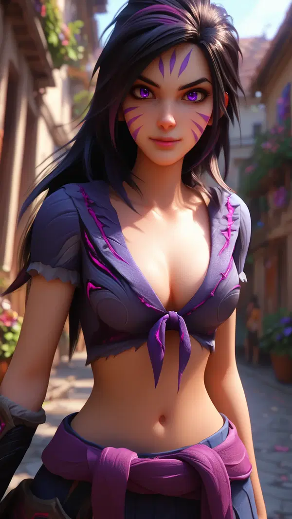 neeko lol hentai - Burning for What I Should Not Have - AI generated portrait image in 1080x1920 resolution by @anon
