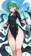 tatsumaki porn pics - A Restlessness That Turned Want Into Weather - AI generated portrait image in 1080x1920 resolution by @anon