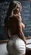 ai hermione granger sex - Cravings That Outlast the Sunrise - AI generated portrait image in 1080x1920 resolution by @anon