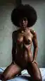 ebony lesbian double dildo - The Hour Darkness Took Over - AI generated portrait image in 1080x1920 resolution by Anonymous Creator