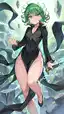 tatsumaki blacked - The Craving That Made Its Own Rules - AI generated portrait image in 1080x1920 resolution by @anon