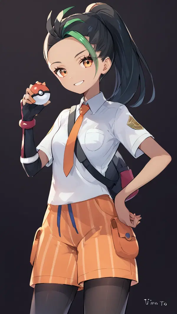 pokemon nemona r34 - A Risk That Made Its Own Rules - AI generated portrait image in 1080x1920 resolution by @anon