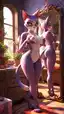 furry girl porn games - An Undertow That Forgot How to Leave - AI generated portrait image in 1080x1920 resolution by @anon