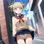 toga himiko rule34 - The Gravity That Refused to Fade - AI generated square image in 1080x1080 resolution by Anonymous Creator