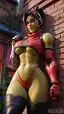 fortnite chun li sex - The Long Way Into Gravity - AI generated portrait image in 1080x1920 resolution by Anonymous Creator