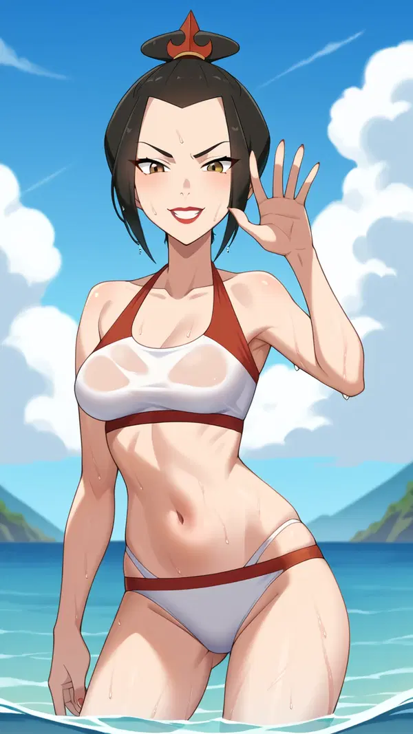 avatar nude scenes - The Secret That Waited Behind My Eyes - AI generated portrait image in 1080x1920 resolution by Anonymous Creator