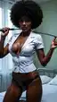naked curvy ebony - The Shiver That Waited in the Dark - AI generated portrait image in 1080x1920 resolution by @anon