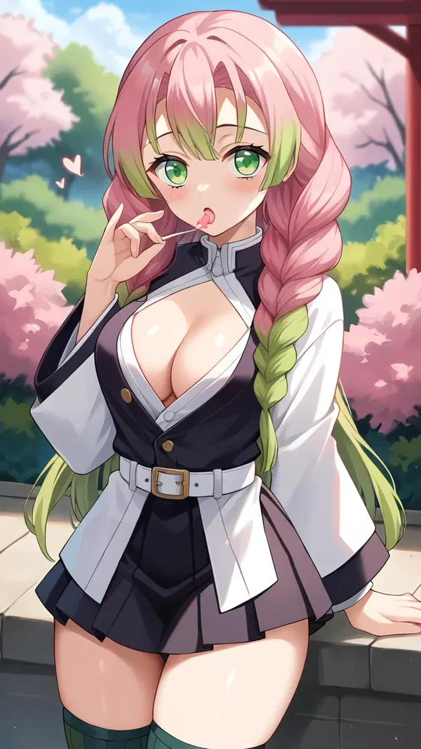 mitsuri has sex - Fantasies That Feel Too Real - AI generated portrait image in 1080x1920 resolution by @anon