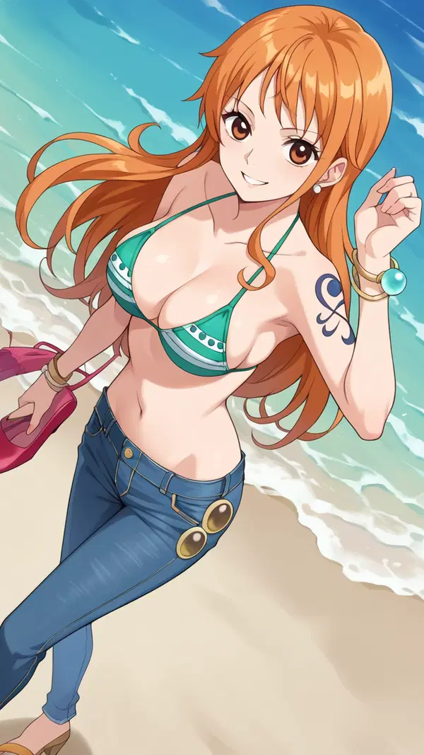 one piece characters naked - The Pressure Behind My Last Thought - AI generated portrait image in 1080x1920 resolution by @anon