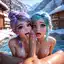 nsfw ai art generator from text - The Midnight That Refused to Fade - AI generated square image in 1080x1080 resolution by Anonymous Creator
