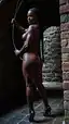 lightskin ebony fuck - The Fall That Came Without Mercy - AI generated portrait image in 1080x1920 resolution by @anon