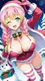 demon slayer hentai cosplay - A Midnight Built From Heat - AI generated portrait image in 1080x1920 resolution by @anon