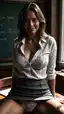 chat girls porn - The Promise That Refused to Fade - AI generated portrait image in 1080x1920 resolution by @anon