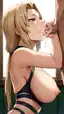 hentai tsunade sexy - The Fire That Became the Answer - AI generated portrait image in 1080x1920 resolution by @anon