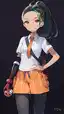 pokemon games xxx - Desire That Grew Into Something Beautiful - AI generated portrait image in 1080x1920 resolution by @anon