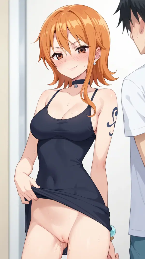 one piece carrot naked - A Restlessness That Turned Into Weather - AI generated portrait image in 1080x1920 resolution by @anon