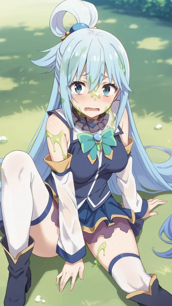 konosuba animation porn - A Fever Made of Heat - AI generated portrait image in 1080x1920 resolution by @anon