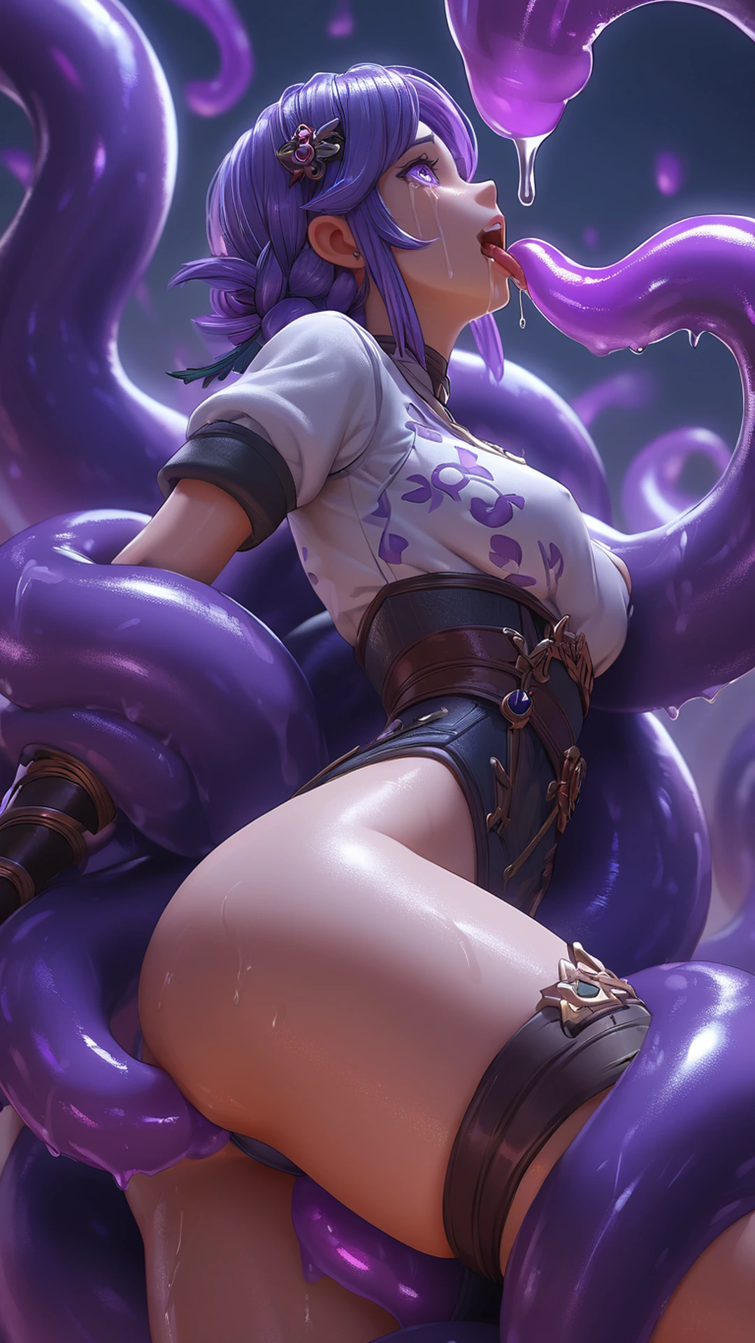 tentacle ai porn - The Midnight That Stayed Beneath My Skin