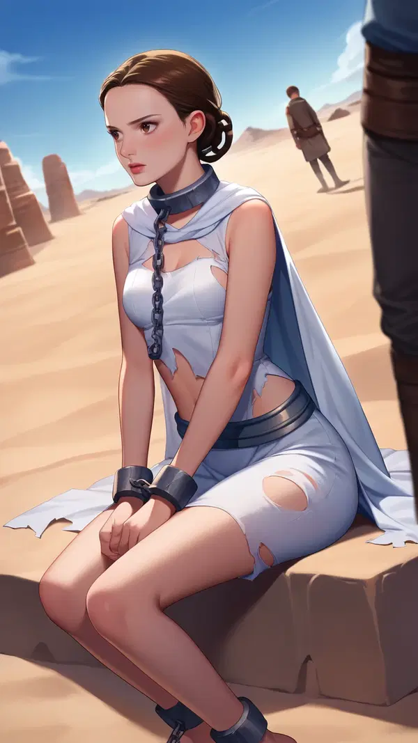 star wars ahsoka cosplay porn - The Storm That Pulled the Night Apart - AI generated portrait image in 1080x1920 resolution by Anonymous Creator